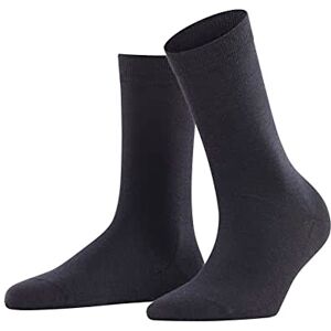 FALKE Soft Merino Virgin Wool Cotton Socks, Warm and Thick Women’s Plain, Reinforced Socks for Cold Days, Breathable, Black/Blue/Many Other Colours, 1 Pair EU Size 35-42 39-40