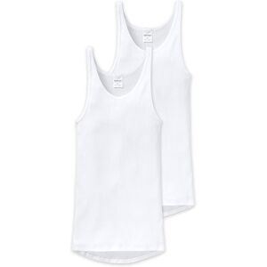 Schiesser Men's Vest, 005051-100, White (100-Weiss), XXX-Large (3XL)