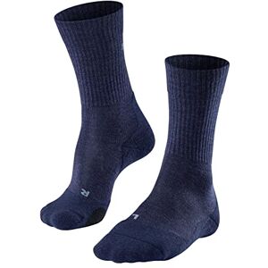 FALKE Men's Hiking Socks TK 2 Wool, Calf Length Hiking Socks with 70% Merino Wool for Light Hiking Shoes (Category A and A/B), 1 Pair, Various Colours, Sizes UK 6-9, UK 10-13., blue, 44-45