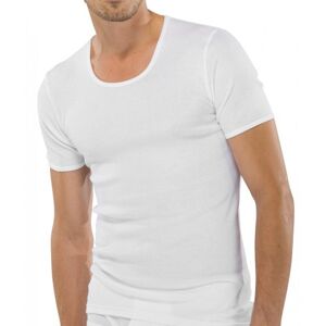 Schiesser Herren Jacke 1/2 Unterhemd, Weiß (100-weiss), 4XL Große Größen EU