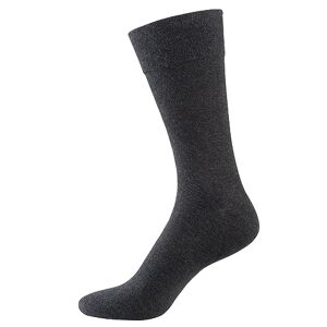 Nur Der Baumwolle Business Socken Classic mit Komfortbund Herren, Anthrazitmel, 43/46
