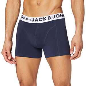 JACK & JONES Jack and Jones Men's Sense Trunks Core 1-2-3 2014 Set of 3 Boxer Shorts, Dress Blues, XX-Large