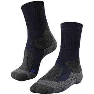 FALKE TK2 Explore Men's Hiking Socks Wool Black Blue Many Other Colours Thick Reinforced Trekking Socks Thermal Socks without Pattern with Medium Padding Long and Warm for Hiking 1 Pair