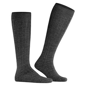 FALKE Men's 15410 Teppich I.S. KH Knee-High Socks, Grey (anthra.mel 3080), 6/7