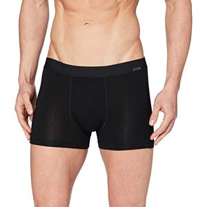 CALIDA Herren Boxershorts Focus, schwarz aus Tencel, Baumwolle und Elastan, schnelltrocknend und temperaturausgleichend, Größe: 52/54