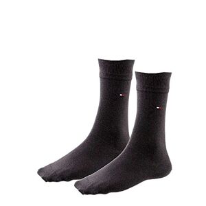 Tommy Hilfiger Men's Classic Socks, Pack of 2 (Classic Socks) Kensington Brown Plain, size: 43-46