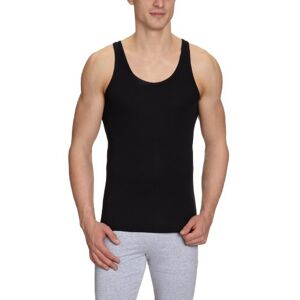 Schiesser men's undershirt_5120 undershirt, black (000-black), size 7 (XL)