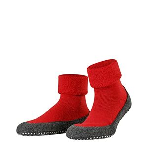 FALKE 1 Pair of Mens Cosyshoe Wool Slipper Socks, Red Fire 8150, 39/40 EU