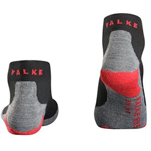 FALKE Herren Laufsocken RU5 Race Short M SSO Funktionsgarn antiblasen 1 Paar, Schwarz (Black-Mix 3010), 46-48