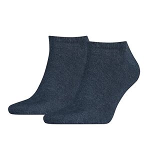 Tommy Hilfiger men's Th Men Sneaker trainer socks pack of 2 (Th Men Sneaker 2p) Blue (Jeans), size: 43/46 (43-46)