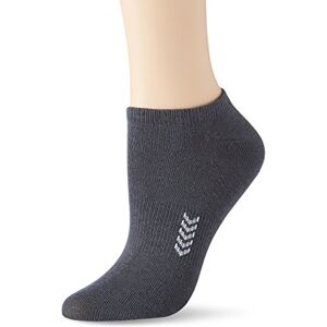 hummel Unisex Sokker Ankle Sokker Smu Socken, Castle Rock/Black, 10 (36-40) (Herstellergröße: (36-40)) EU