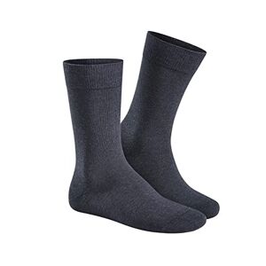 KUNERT Hudson RELAX COTTON men's socks, men's cotton socks without elastic waistband, men's socks with reinforced sole (sporty, many colors) Quantity: 8 pairs, blue (night blue 0331), size.