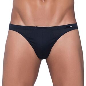 HOM Herren Comfort Micro Briefs 'Premium Cotton' hochwertiger Basic Slip Navy Grösse S