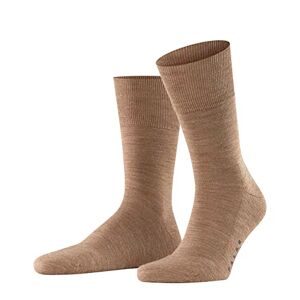 FALKE Airport Plus Men's Socks – New Wool Mix, 1 Pair, Various Colours, sizes 6-13 warm, moisture-regulating, breathable, plush sole 43-44