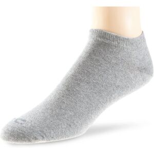 camel active Men's 6595 /  basic cotton 3 pack Ankle Socks, Grey (Grey Mottled 150), 6/8