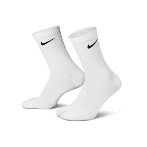 Nike Everyday Plus Lightweight Crew-strømper - hvid hvid 34-38