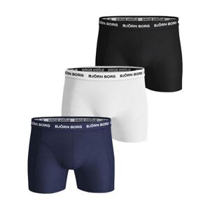 Björn Borg Essential 3-pack Cotton Stretch Shorts - Str. XL   3 stk.