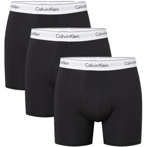 Calvin Klein Modern Cotton Stretch Boxer 3-Pack Black S