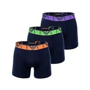 Giorgio Armani 3 Pack Stretch Cotton Boxer Black/Multi L