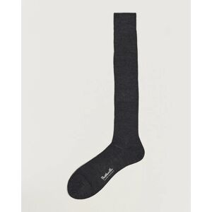 Pantherella Naish Long Merino/Nylon Sock Charcoal men 10 (39) Grå