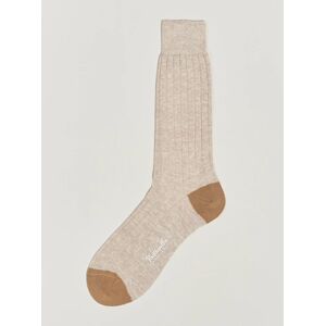 Pantherella Hamada Linen/Cotton/Nylon Sock Beige men L (45-47) Beige