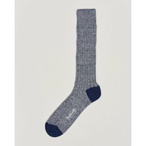 Pantherella Hamada Linen/Cotton/Nylon Sock Indigo men L (45-47) Blå