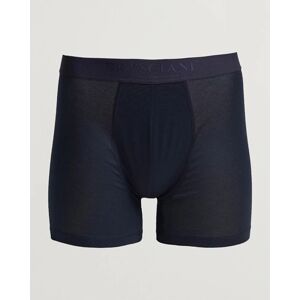 Bresciani Cotton Boxer Trunk Navy men XL Blå