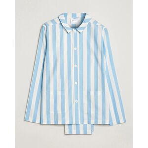 Nufferton Uno Striped Pyjama Set Blue/White men L Blå