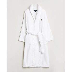 Polo Ralph Lauren Cotton Terry Robe White White men S/M Hvid