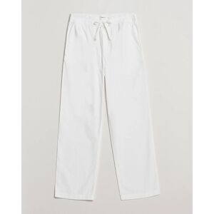 Tekla Poplin Pyjama Pants Alabaster White men S Hvid