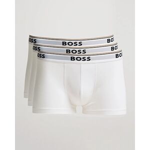 Boss 3-Pack Trunk Boxer Shorts White men L Hvid