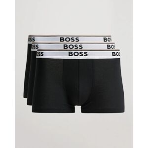 Boss 3-Pack Trunk Boxer Shorts Black/White men L Sort