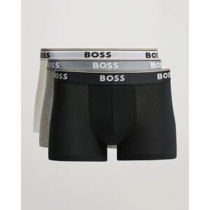 Boss 3-Pack Trunk Boxer Shorts White/Grey/Black men S Sort