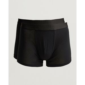 Zegna 2-Pack Stretch Cotton Boxers Black men S Sort