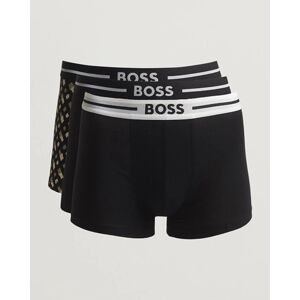 Boss BLACK 3-Pack Cotton Trunk Black/White men L Flerfarvet