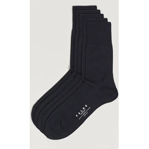 Falke 5-Pack Airport Socks Dark Navy men One size Blå