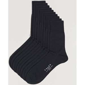 Falke 10-Pack Airport Socks Dark Navy men One size Blå