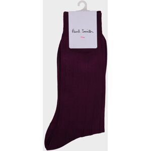 Paul Smith Rib Socks Purple ONESIZE