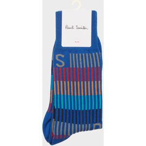 Paul Smith Dax Initials Socks Blue One Size