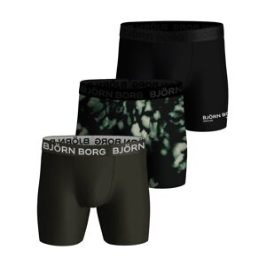 Björn Borg Men's Performance Boxer 3-pack Multipack 2 XL, Multipack 2