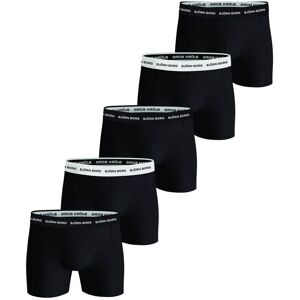 Björn Borg Cotton Stretch Boxer Black/White 5-pack