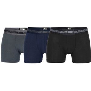 Jbs Boxershorts - 3-Pak - Bambus - Sort/grå/navy - Jbs - 7-8 År (122-128) - Boxershorts