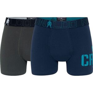 Ronaldo Boxershorts - 2-Pak - Grøn/blå - Jbs - 10-12 År (140-152) - Boxershorts