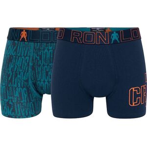 Ronaldo Boxershorts - 2-Pak - Blå - Jbs - 10-12 År (140-152) - Boxershorts