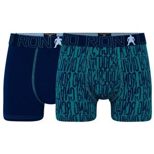 Ronaldo Boxershorts - 2-Pak - Blå - Jbs - 10-12 År (140-152) - Boxershorts