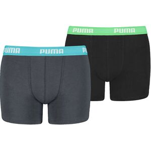 Puma Boxershorts - 2-Pak - Blå/grøn - Puma - 16 År (176) - Boxershorts