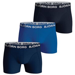 Björn Borg Boxershorts - 3-Pak - Blå - Björn Borg - 7-8 År (122-128) - Boxershorts