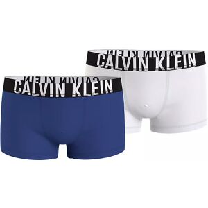 Klein Boxershorts - 2-Pak - Cobalt/white - Calvin Klein - 8-10 År (128-140) - Boxershorts