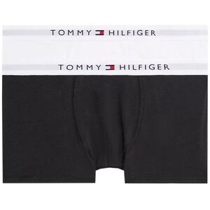 Tommy Hilfiger Boxershorts - 2-Pak - Hvid/sort - Tommy Hilfiger - 12-14 År (152-164) - Boxershorts