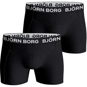 Björn Borg Boxershorts - 2-Pak - Sort - Björn Borg - 13-14 År (158-164) - Boxershorts